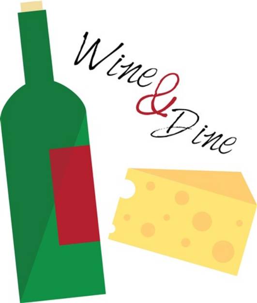 Picture of Wine And Dine SVG File