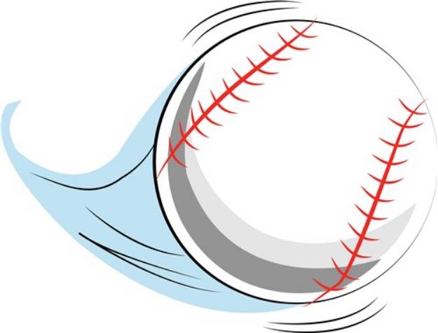 Picture of Baseball SVG File