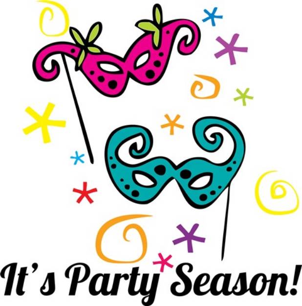 Picture of Its Party Season SVG File