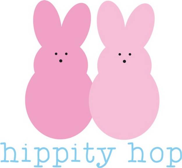 Picture of Hippity Hop SVG File