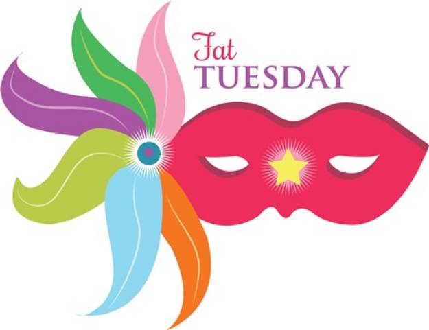 Picture of Fat Tuesday SVG File
