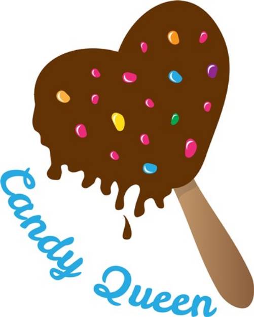 Picture of Candy Queen SVG File