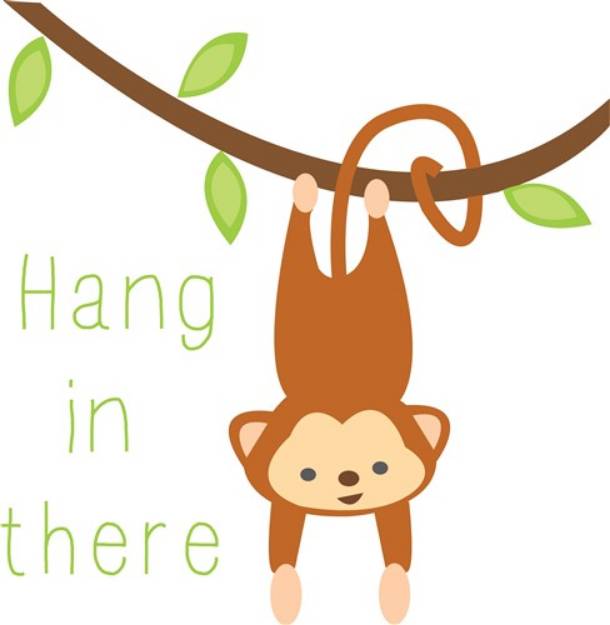 Picture of Hang In There SVG File