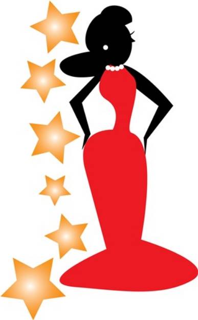 Picture of Diva Lady SVG File