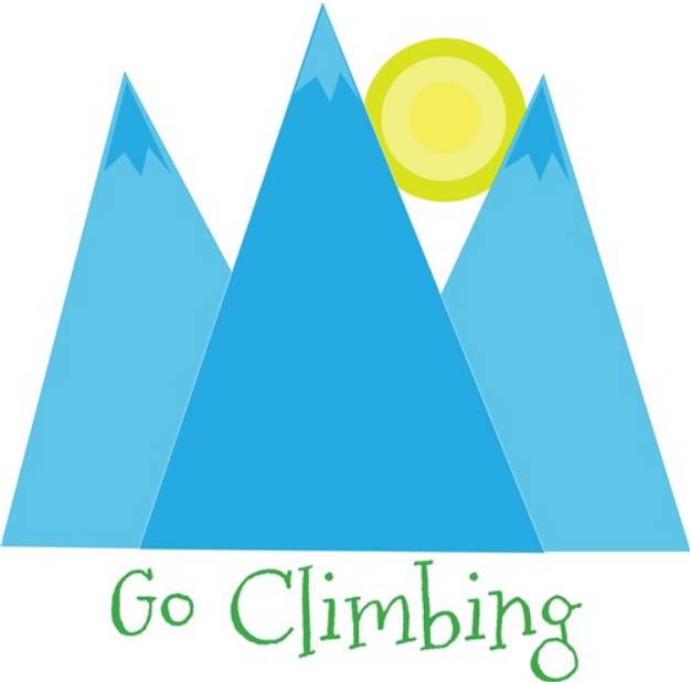 Picture of Go Climbing SVG File