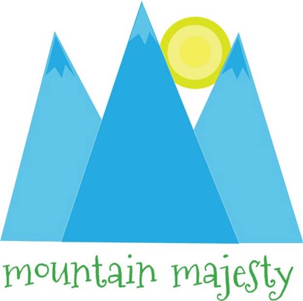 Picture of Mountain Majesty SVG File