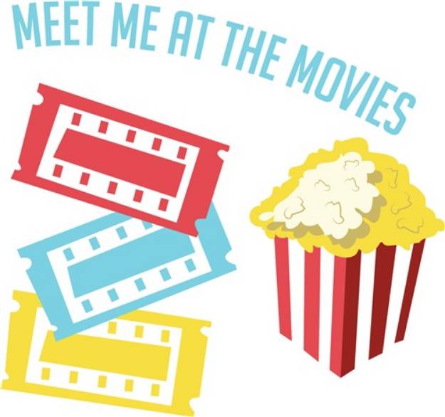 Picture of Meet At Movies SVG File