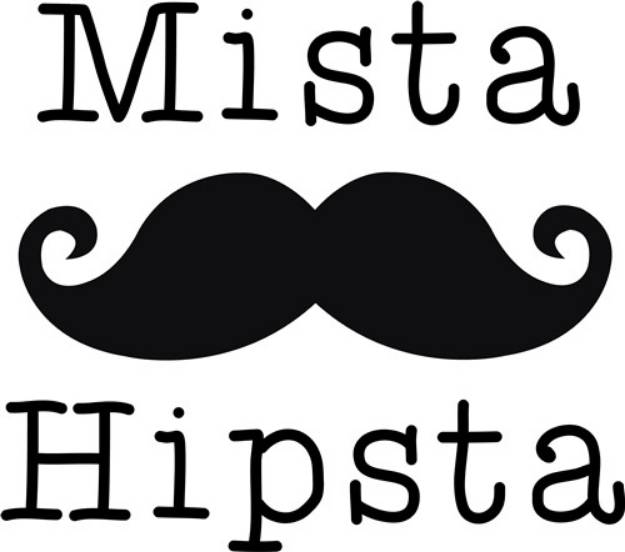 Picture of Mista Hipsta SVG File