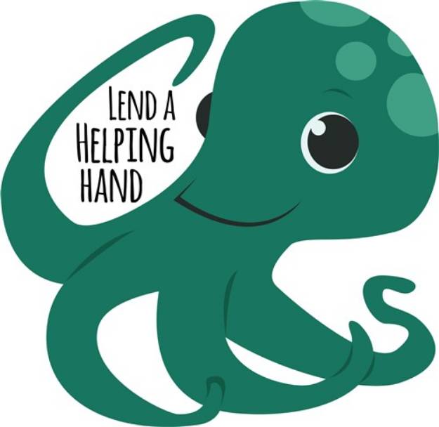 Picture of Helping Hand SVG File
