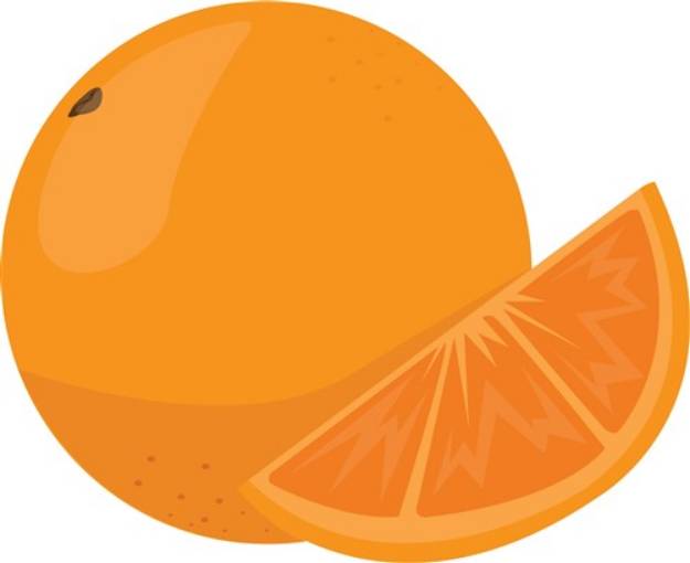 Picture of Orange SVG File