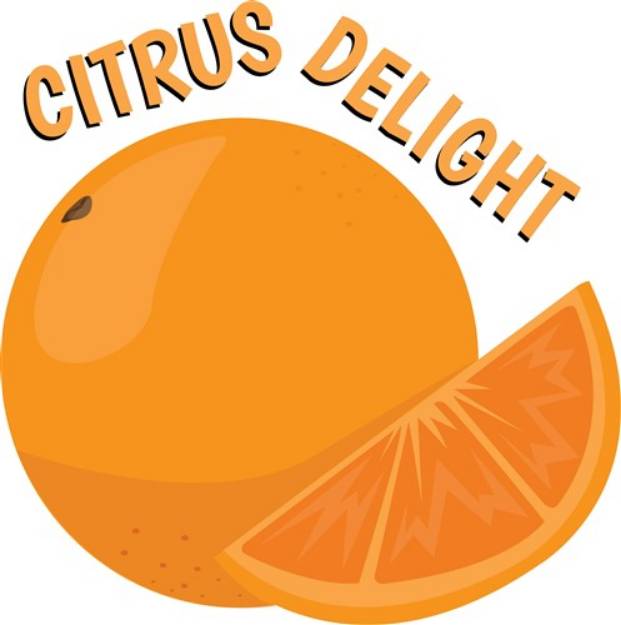 Picture of Citrus Delight SVG File