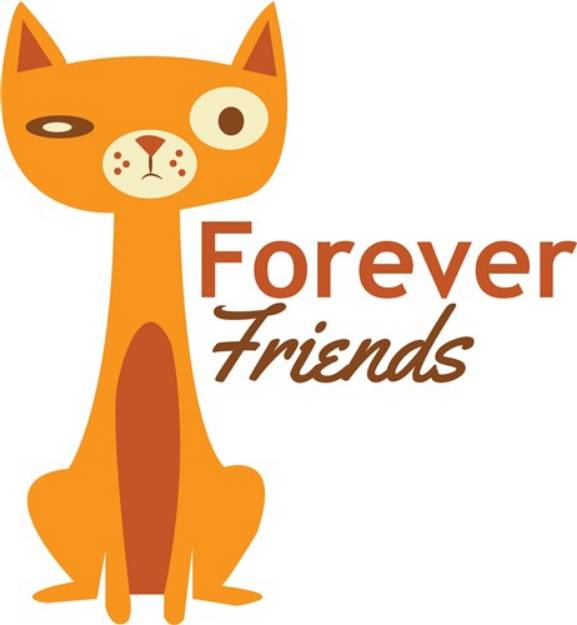 Picture of Forever Friends SVG File