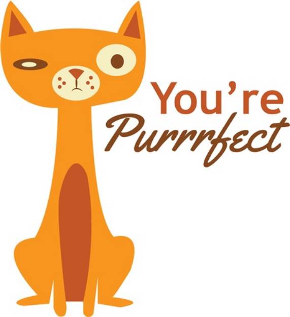 Picture of Youre Purrfect SVG File