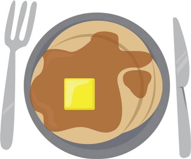 Picture of Pancake Breakfast SVG File