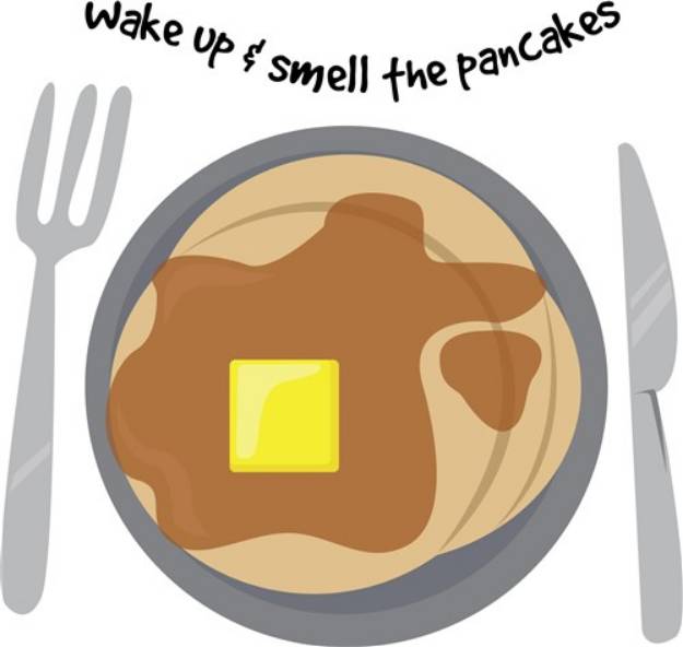 Picture of Smell The Pancakes SVG File