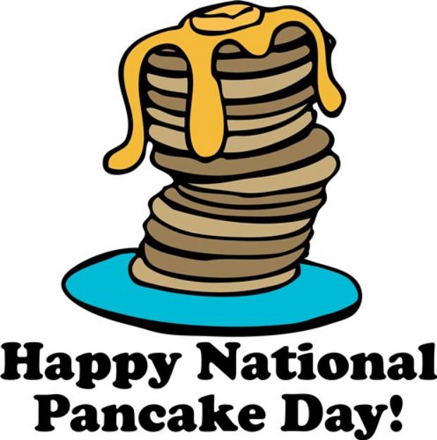 Picture of Pancake Day SVG File