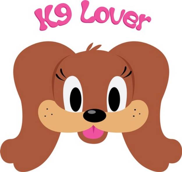 Picture of K9 Lover SVG File