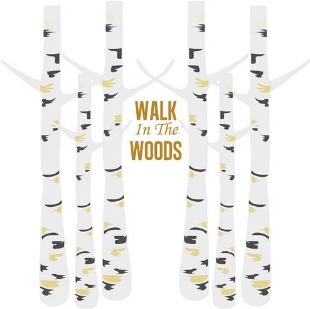Picture of Walk In Woods SVG File
