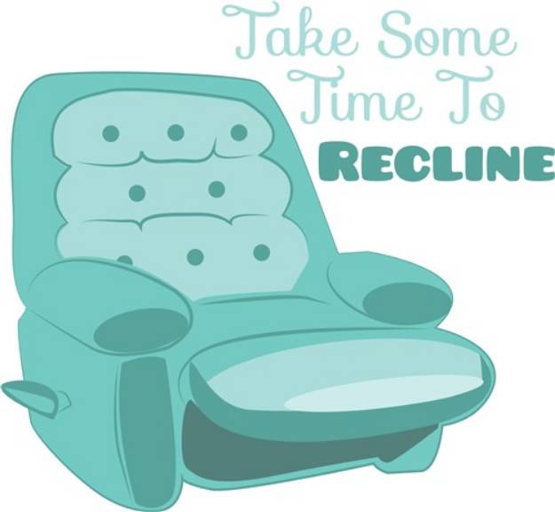 Picture of Time To Recline SVG File