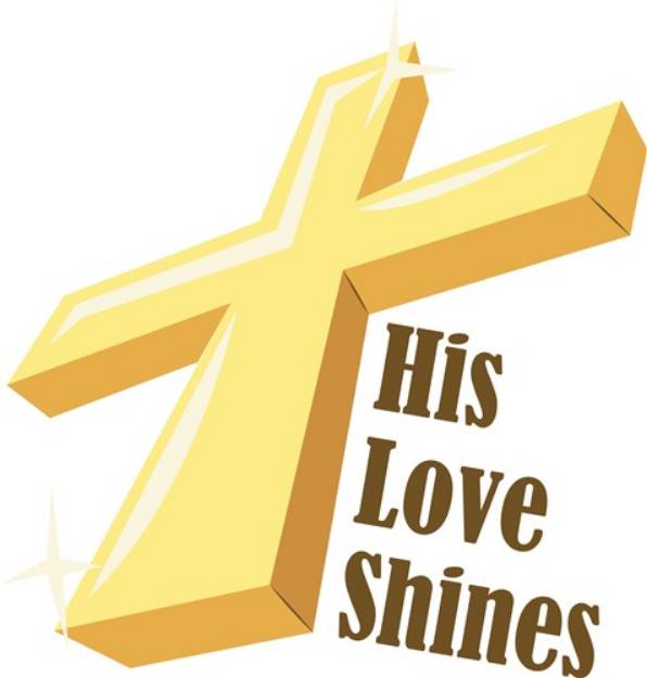 Picture of His Love Shines SVG File