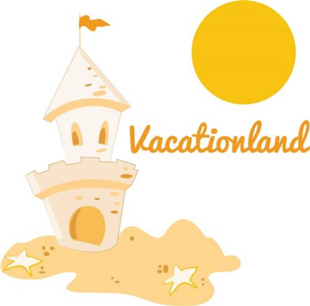 Picture of Vacationland SVG File