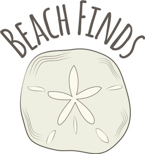 Picture of Beach Finds SVG File