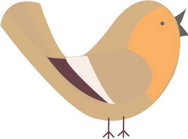 Picture of Song Bird SVG File
