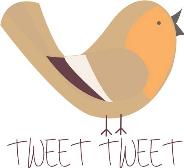Picture of Tweet Tweet SVG File