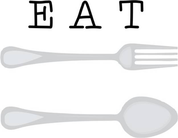 Picture of Eat SVG File