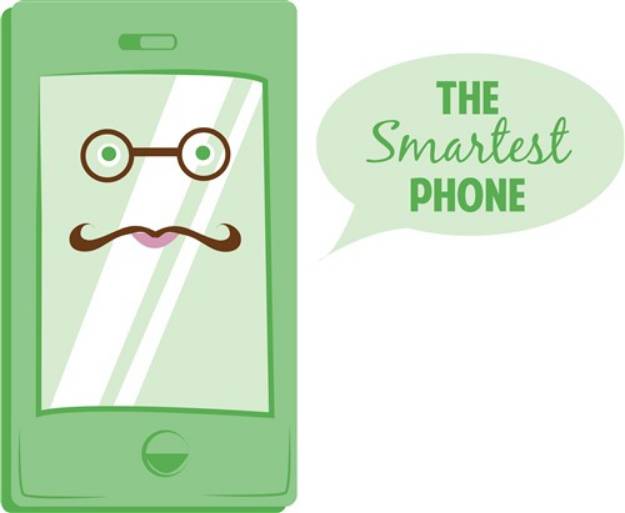 Picture of Smartest Phone SVG File