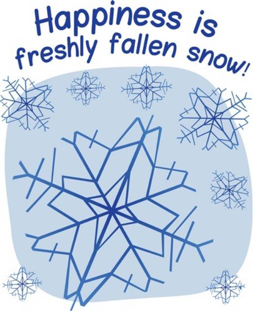 Picture of Fresh Snow SVG File