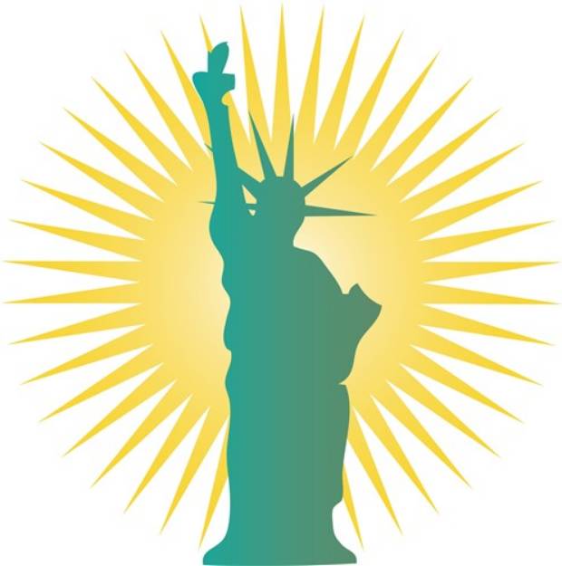 Picture of Statue Of Liberty SVG File