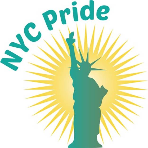 Picture of NYC Pride SVG File