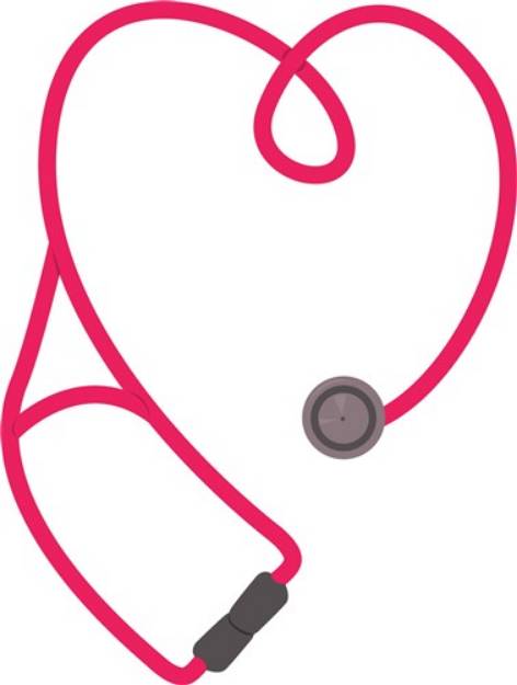 Picture of Stethoscope SVG File