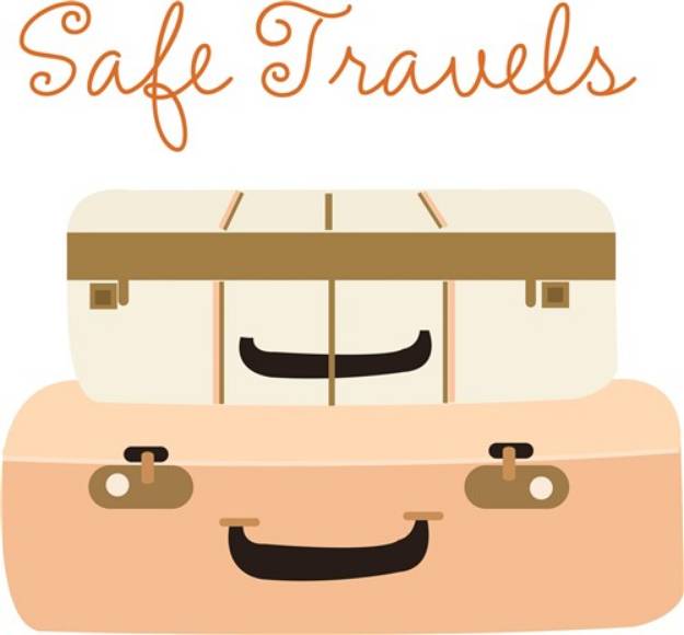 Picture of Safe Travels SVG File