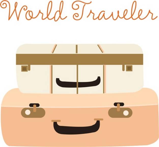 Picture of World Traveler SVG File