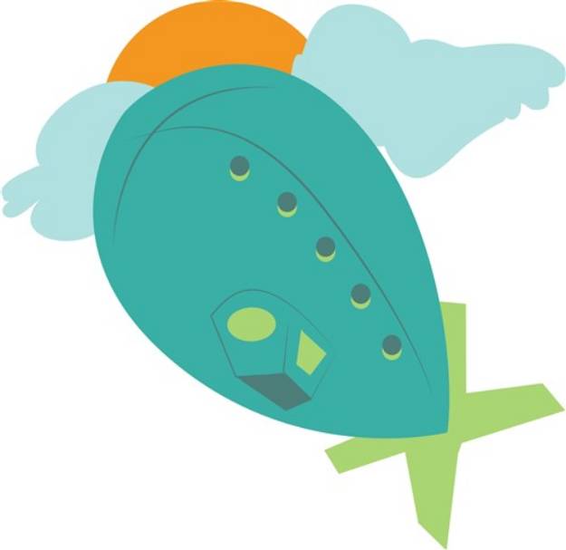 Picture of Blimp SVG File