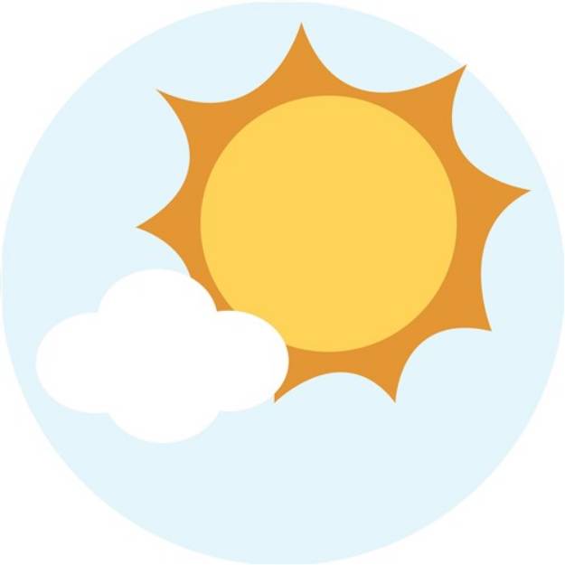 Picture of Sun Shine SVG File