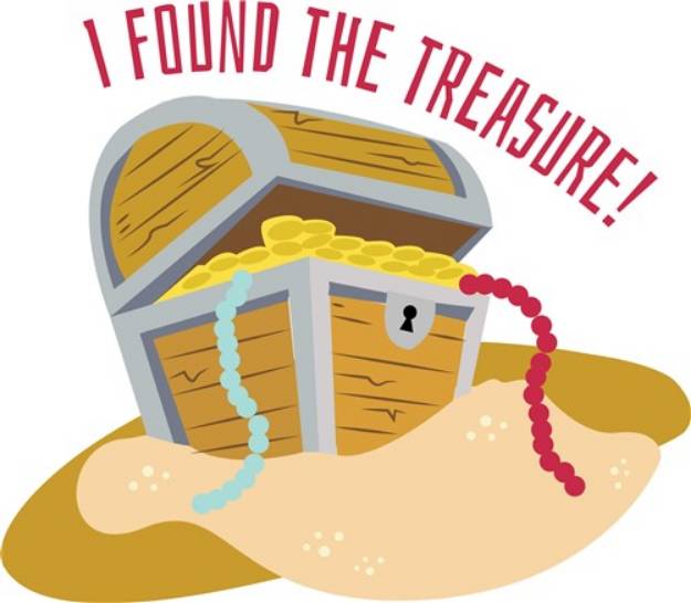 Picture of Found Treasure SVG File
