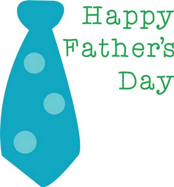 Picture of Happy Fathers Day SVG File
