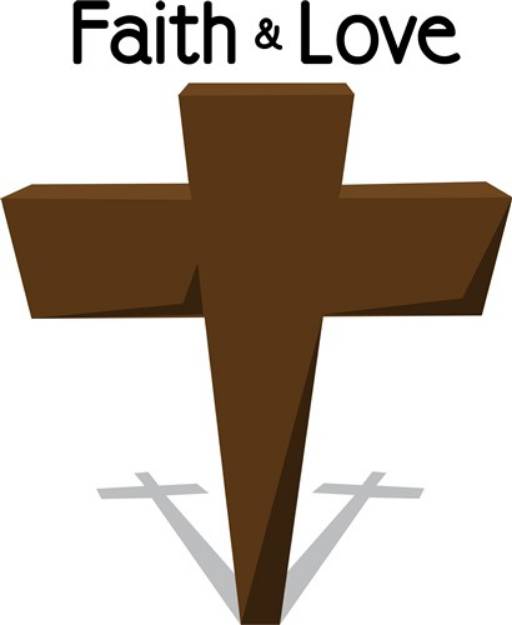 Picture of Faith & Love SVG File
