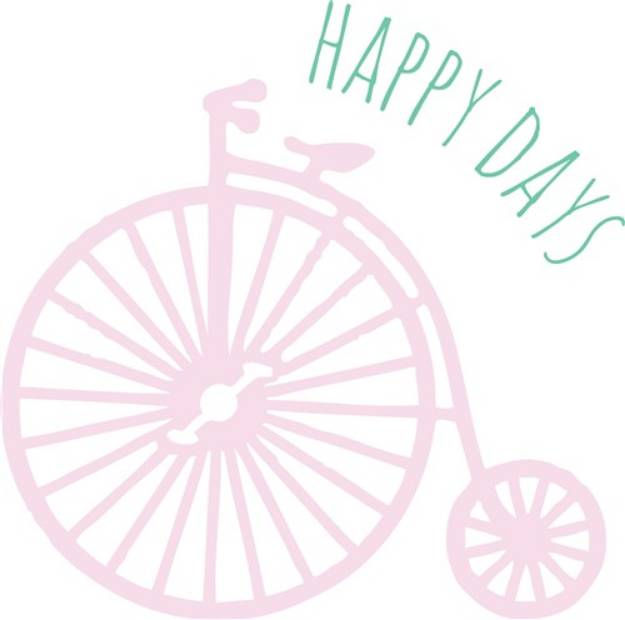 Picture of Happy Days SVG File
