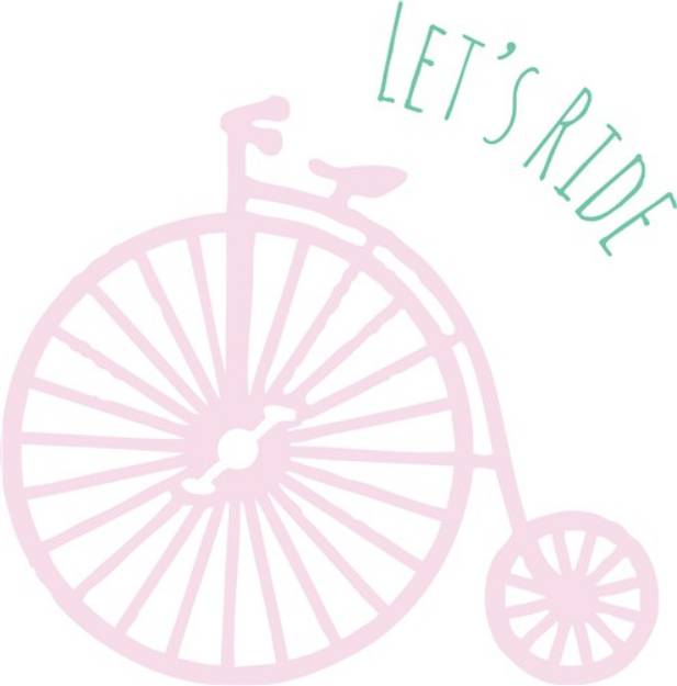 Picture of Lets Ride SVG File