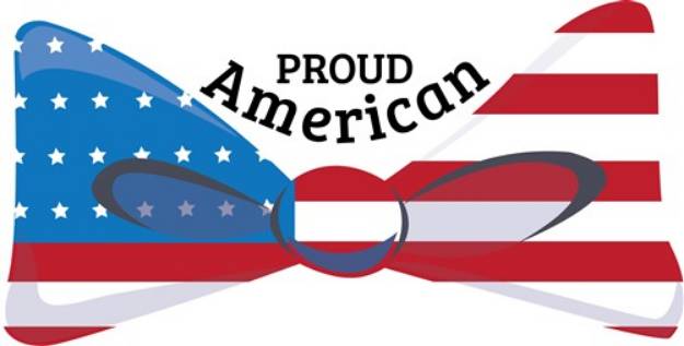 Picture of Proud American SVG File