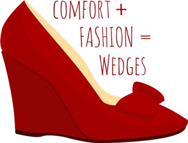 Picture of Fashion Wedges SVG File