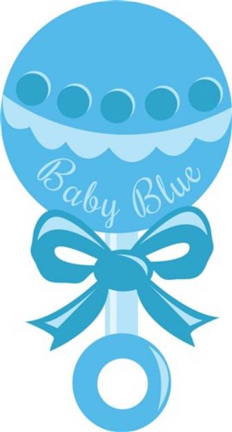 Picture of Baby Blue SVG File