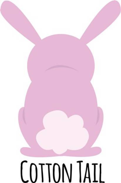 Picture of Cotton Tail SVG File