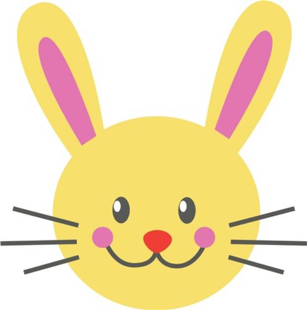 Picture of Bunny Face SVG File