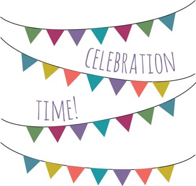 Picture of Celebration Time SVG File