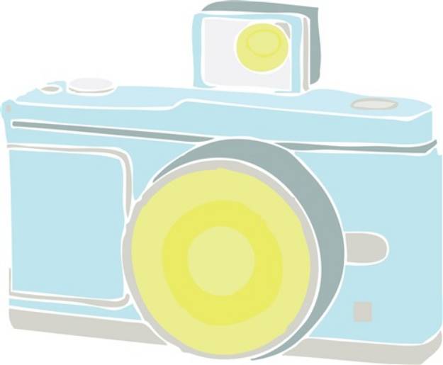 Picture of Flash Camera SVG File
